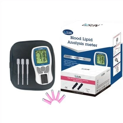 4 w 1 Annalysis Lipid Cholesterol Test Cholesterol Trigliceryd Meter Miernik glukozy we krwi