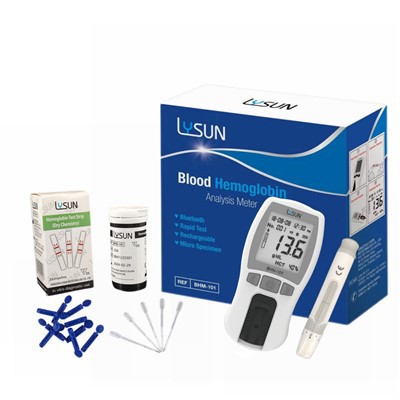 Lysun BHM-101 Przenośny miernik Hb Sprzęt do badania hemoglobiny Opieka domowa