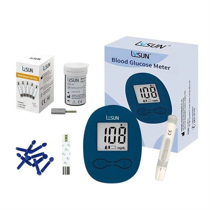 Lysun BGM -103 Monitor glukozy we krwi Personal Health Curce Cukrium we krwi