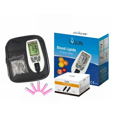 Hangzhou Lysun LPM-101 Miernik lipidów we krwi Zestaw do badania poziomu cholesterolu