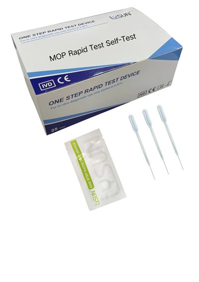 Szybki test na morfinę Lysun (MOP) (złoto koloidalne)